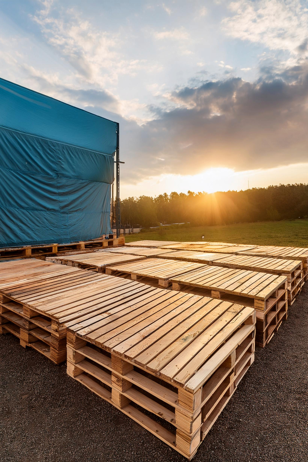 Pallet hire service available for people needing temporary pallets for events and exhibitions in Inverness.